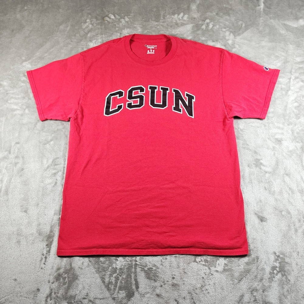 Vintage California State University Northridge Shirt Men Large CSUN Champion Y2K